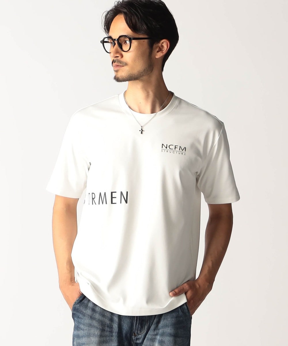 NICOLE CLUB FOR MEN新作入荷】 バック×クロスロゴTシャツ￥5,390(税込
