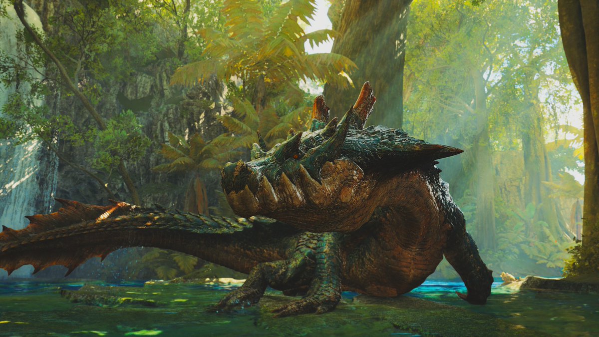 CrownedZenith's tweet photo. A thread on monsters I take photos of in Monster Hunter Wilds 🧵 https://t.co/SJvccZ4trg