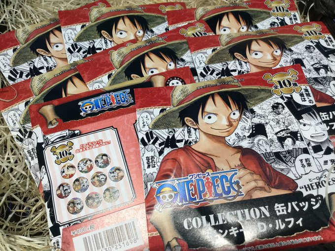 再入荷】原画商品 『ONE PIECE』コレクション缶バッジ“HEROES