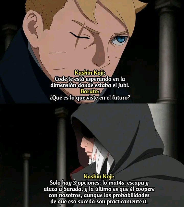JOtaku121's tweet photo. Que code vaya tras sarada, es hacer que Boruto lo busque hasta que lo elimine.

Para Boruto que alguien quiera hacerle daño a su chica básicamente es sentencia de muer..
#borutotwobluevortex34 https://t.co/FWhoIPMhok