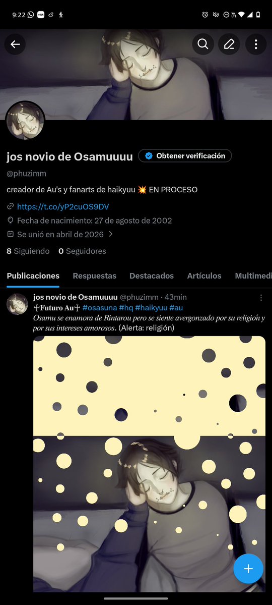 jos novio de Osamuuuu tweet media