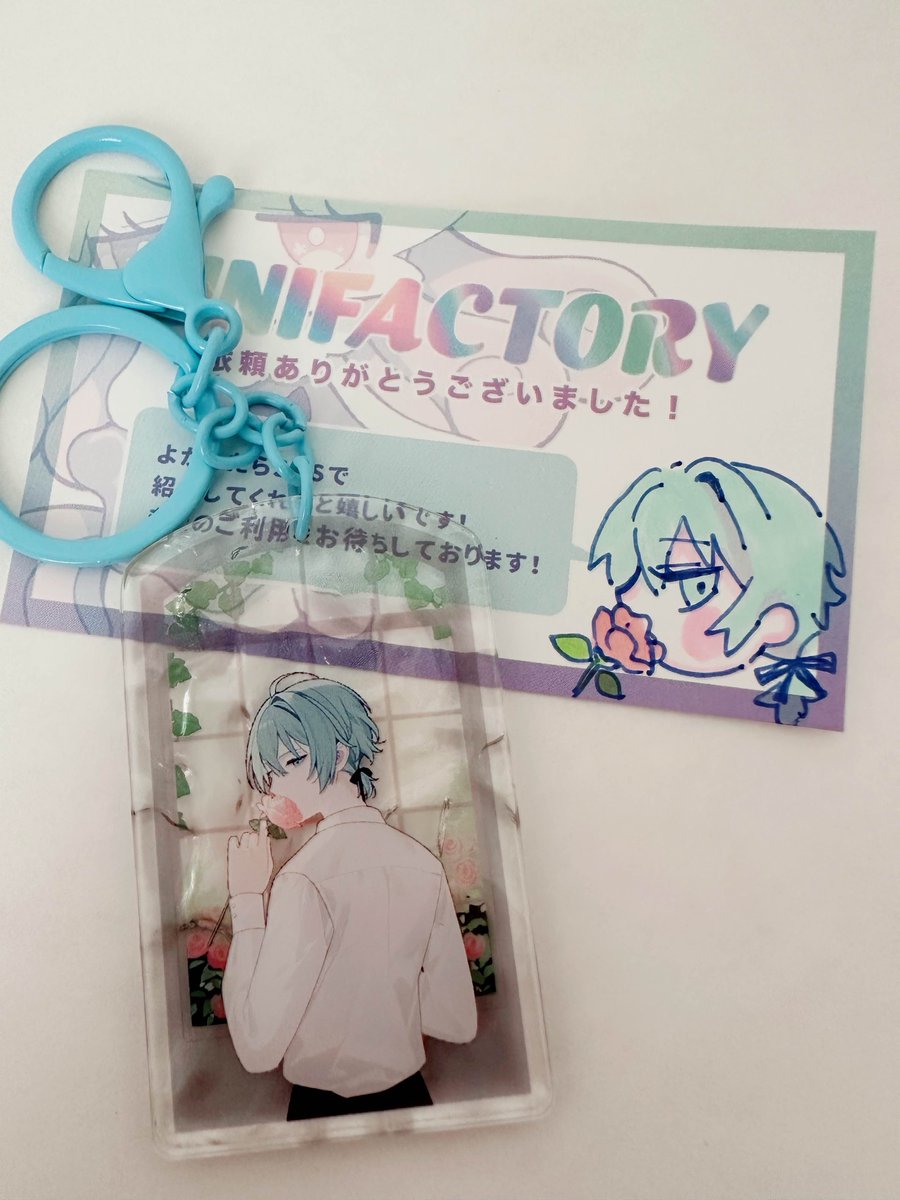 suguri_'s tweet photo. UNIFACTORY(@uni_unifactory)さんにお願いしていたお任せグッズ届きました～！📦
水面初めてだ…！かわいい！
イラストも可愛くてにっこり☺️
ありがとうございます～！ https://t.co/dADrgbYDIE