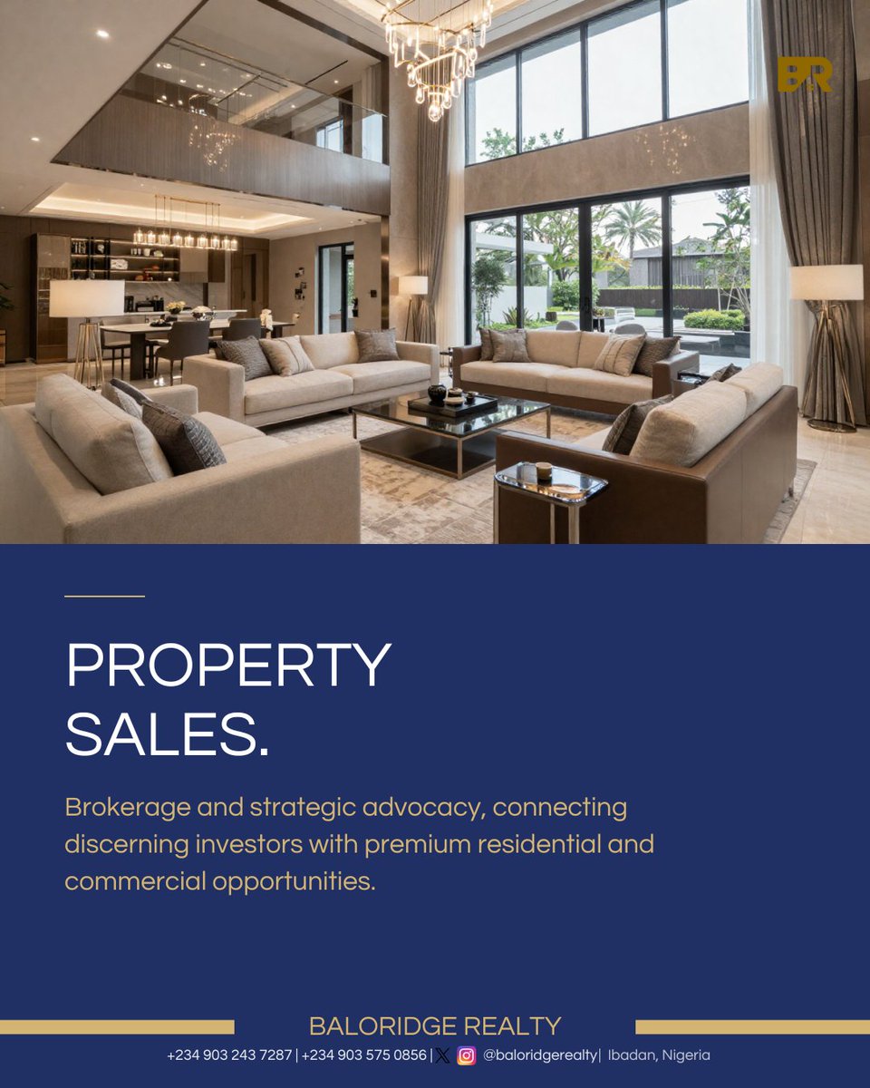 baloridgerealty's tweet photo. More than just transactions. We offer a sophisticated, end-to-end ecosystem designed to build, manage, and protect your property wealth. 🏢✨
The Real Estate market requires strategic oversight, not just standard brokerage. Discover our service suite. (1/2) 👇🧵
#BaloridgeRealty https://t.co/7VdAQNOEkB