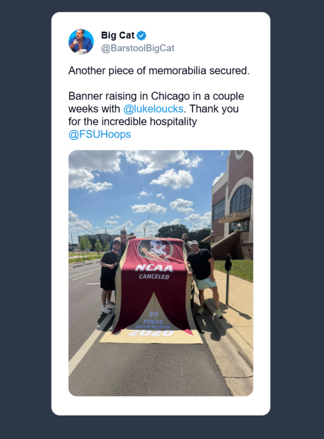 TheChiefBrief's tweet photo. The Banner™️ has been banished https://t.co/5aFHRqgObj