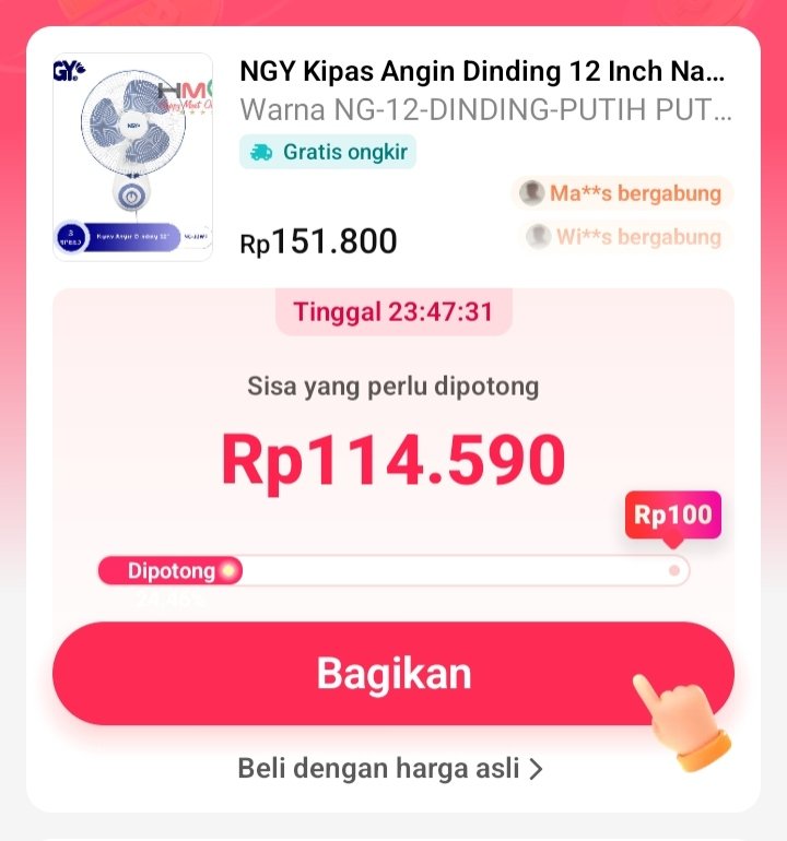 asf_nay's tweet photo. Event potong harga tik tok muncul lagiii, Gercep garap😻
 https://t.co/gwWT67E6vs

#100perak #potongharga #tiktok https://t.co/25fcrHoM3R