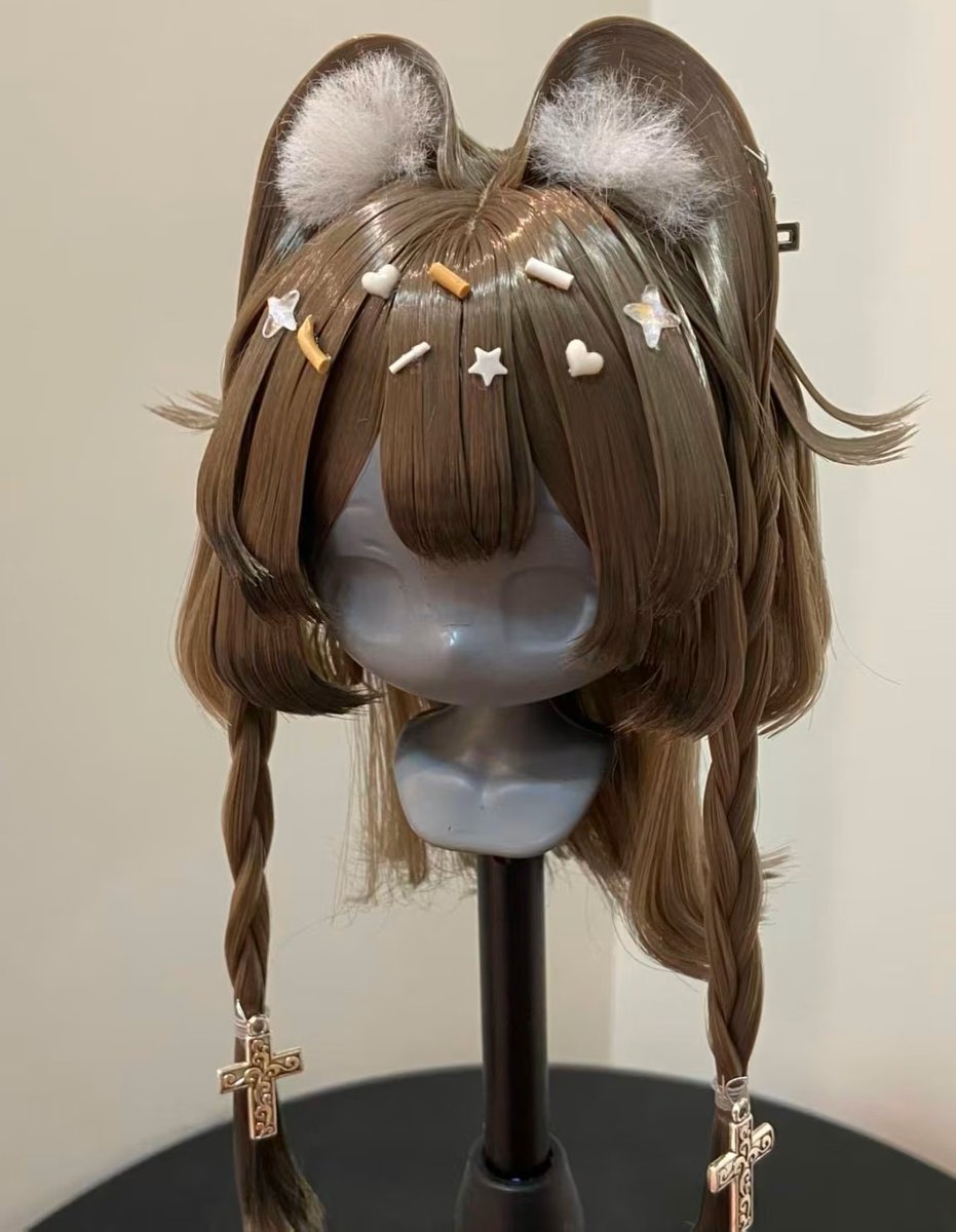 sendoll2007's tweet photo. ★ｵﾝﾗｲﾝSHOP 商品紹介★
NO：u-ysml-20
size：MDD/MSD/SD/DD等
color：20色以上

ケモ耳風のデザインがキュートなウィッグ！カラーも選べる♪SENオンラインは振込みはもちろん、クレカやPayPayも使用可能！ドール用品はＳＥＮがお得ぅ♪ #BJD #ドール 

・商品詳細→https://t.co/M29fWYoQ2e https://t.co/2YqgF7bhTv