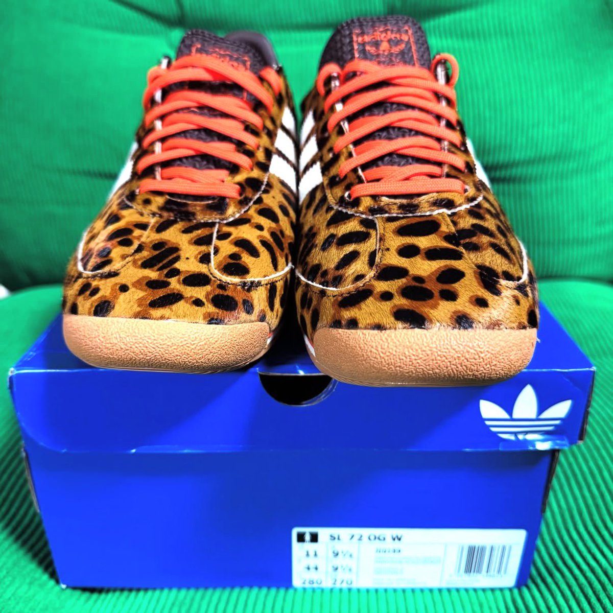 adidas SL 72 OG W Dark Brown / Off White / Semi Impact Orange