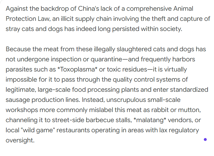 johnoavi's tweet photo. Against the backdrop of China's lack of a comprehensive Animal Protection Law, an illicit supply chain involving the theft and capture of stray cats and dogs has indeed long persisted within society. https://t.co/ZpJUEaUtOi