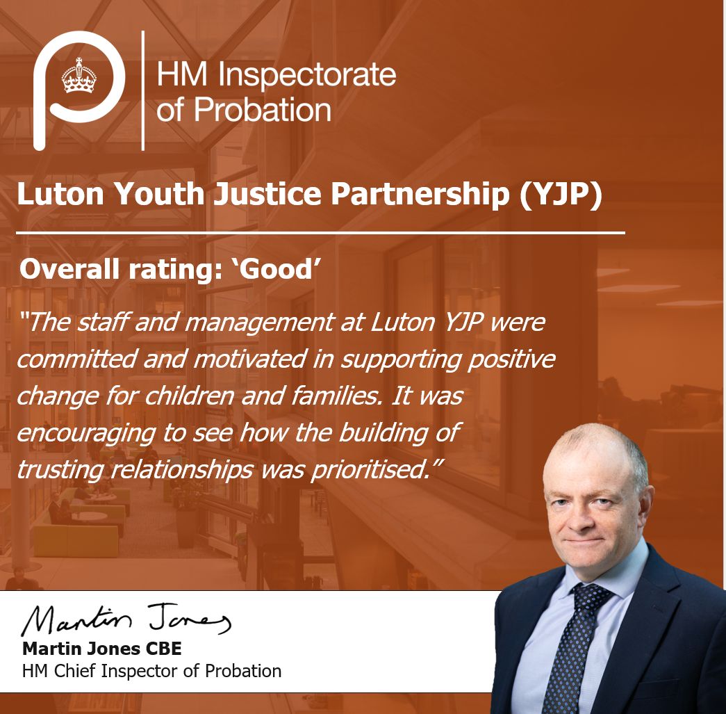 HM Inspectorate of Probation tweet media