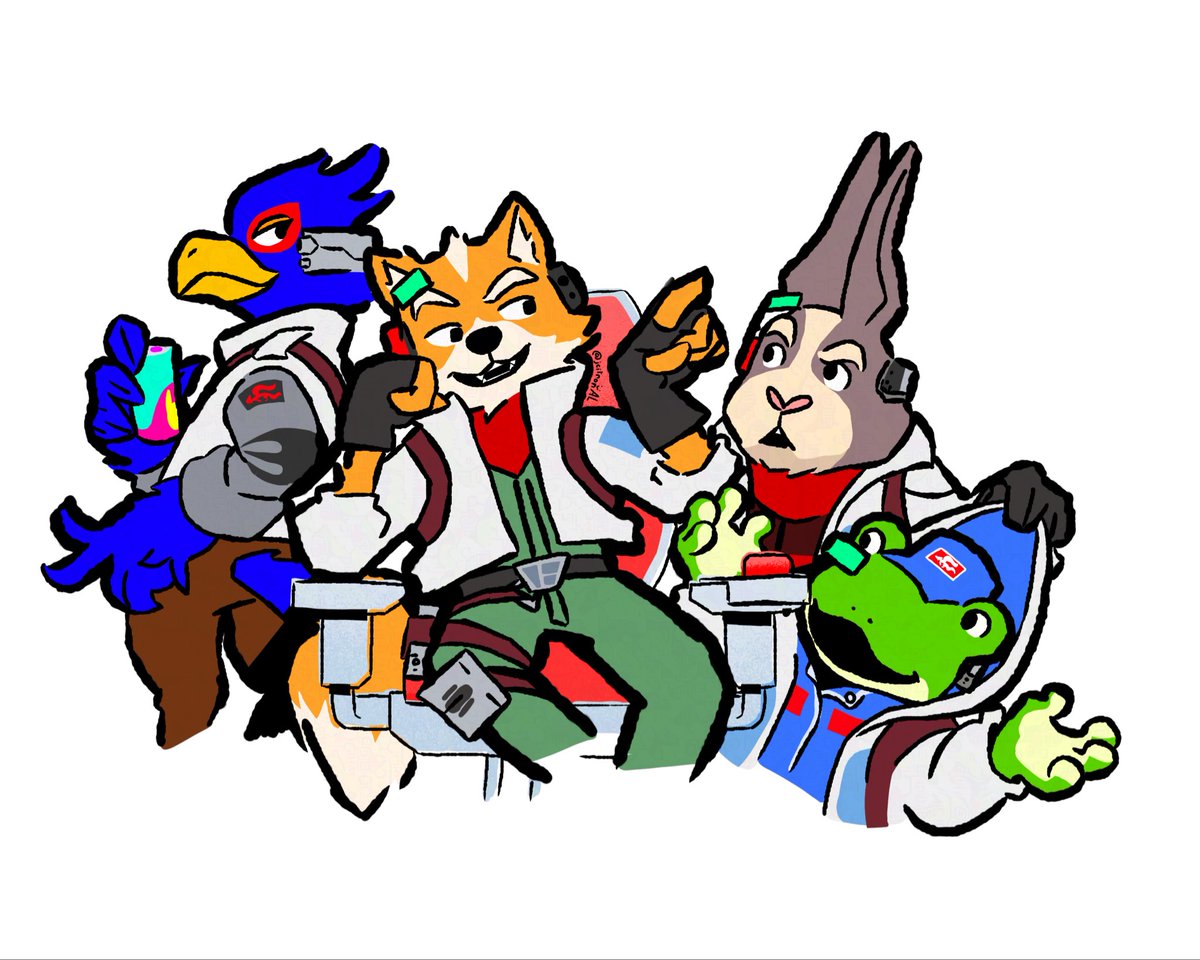 jcitronAL's tweet photo. Wanted to draw that one starfox artwork

#starfox https://t.co/nAMB6wKT78