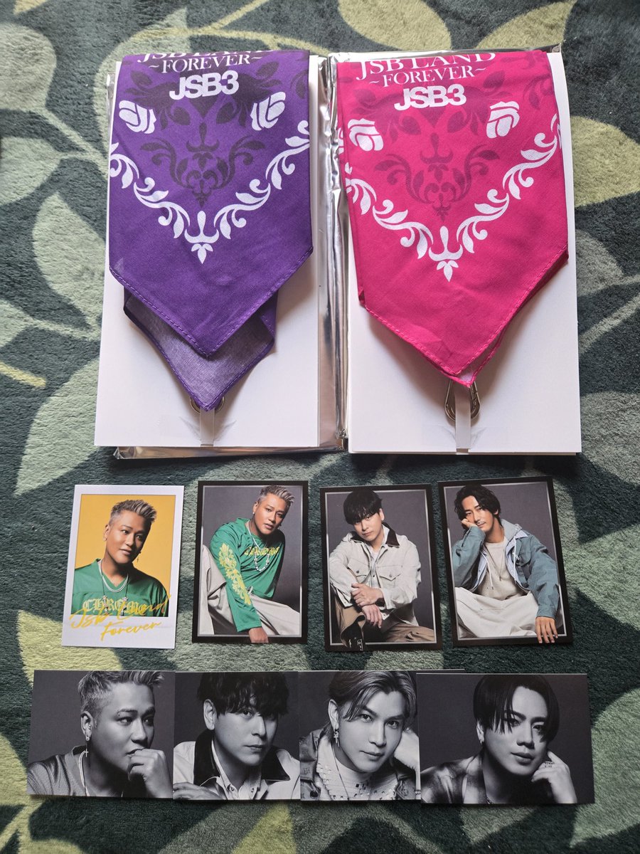 R92_1110's tweet photo. 三代目JSOULBROTHERS グッズ 交換
JSB LAND FOREVER アクスタ バンダナ フォトカ

【求】 
バンダナ⇒ 今市隆二 ØMI
アクスタ⇒NAOTO
フォトカ⇒今市隆二 NAOTO

【譲】画像のもの

複数交換️⭕️���種交換️⭕️郵送交換️⭕️ https://t.co/chKSv2KUwJ
