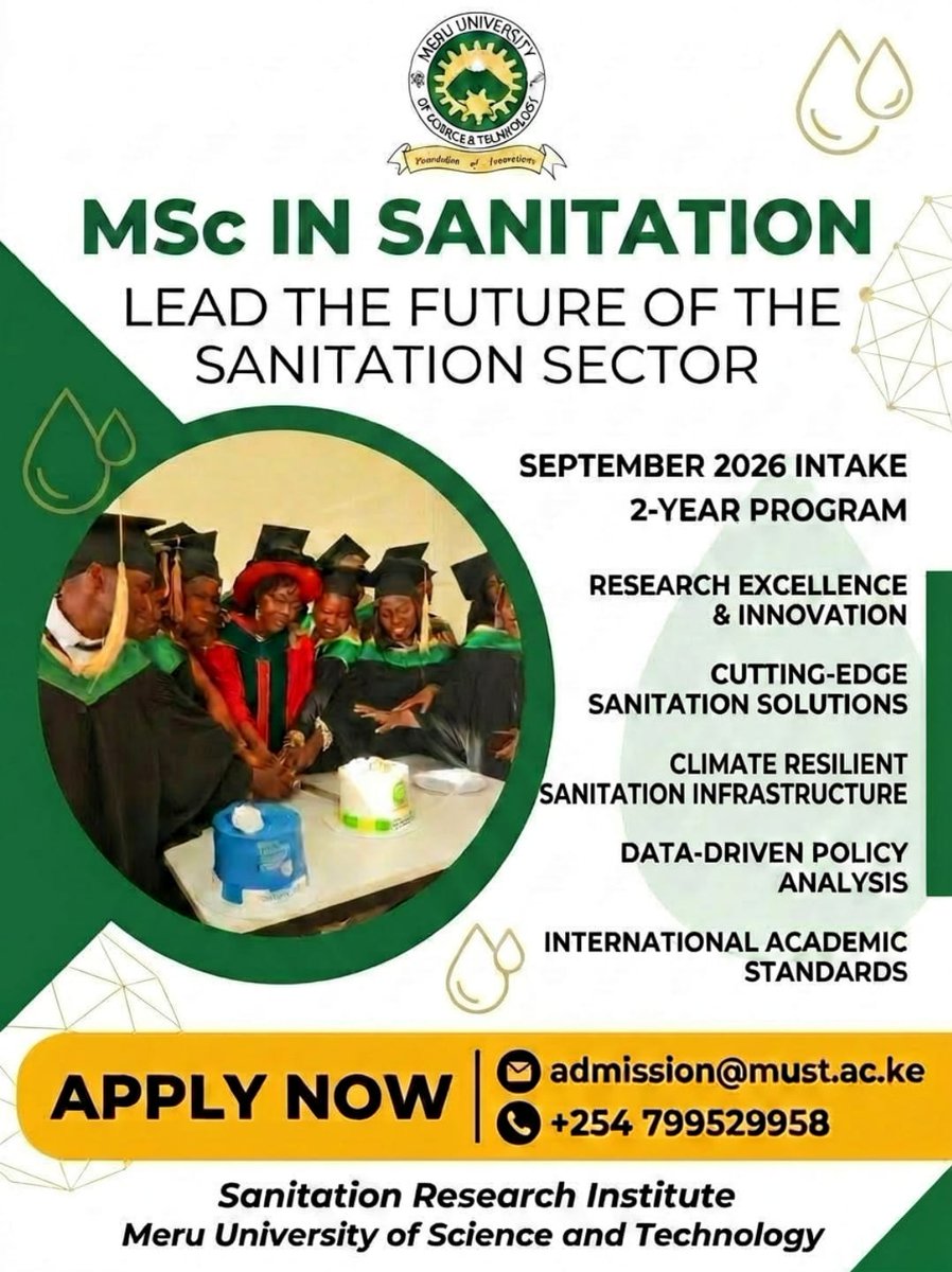 Meru University of Science and Technology (MUST) tweet media