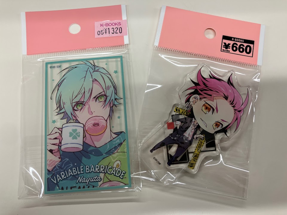 入荷情報】 ｢VARIABLE BARRICADE｣アクリルスタンドや缶バッジなど入荷