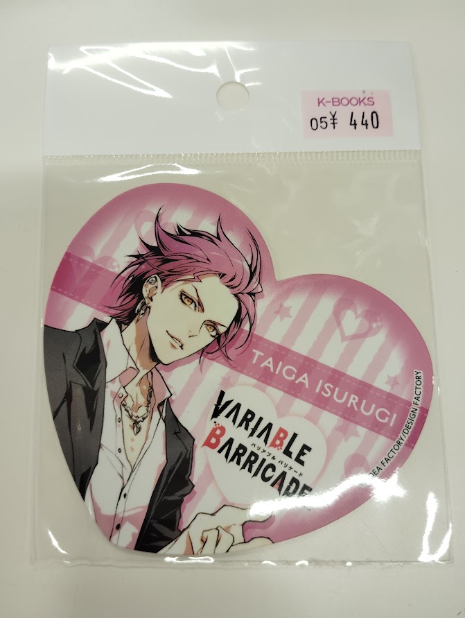 入荷情報】 ｢VARIABLE BARRICADE｣アクリルスタンドや缶バッジなど入荷