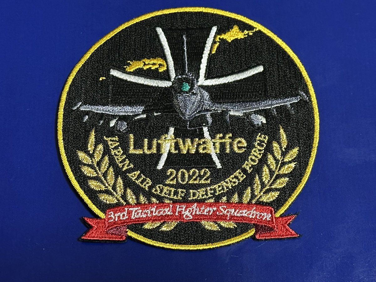 ドイツ空軍 RAPID PACIFIC 2022記念パッチ RapidPacific2022のドイツ空軍来日記念ワッペン 製作は日本側ですが