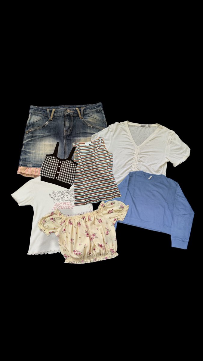 neodouze's tweet photo. wts preloved skirt, baju, jeans, celana, top, crop top, sweater !!! some branded ya ( h&amp;m, colorbox, zara dll)
dom jakbar co by orennn atau BCA kirim manual !

liat thread for moree https://t.co/8wbgIonEOU
