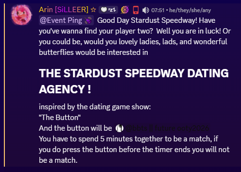 Stardust Speedway Out-Of-Context! tweet media