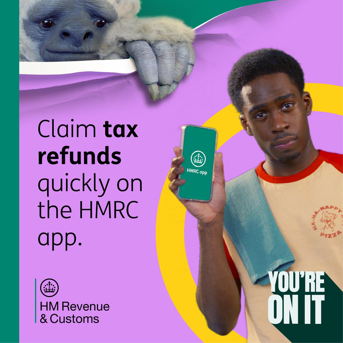 HMRC Customer Support tweet media