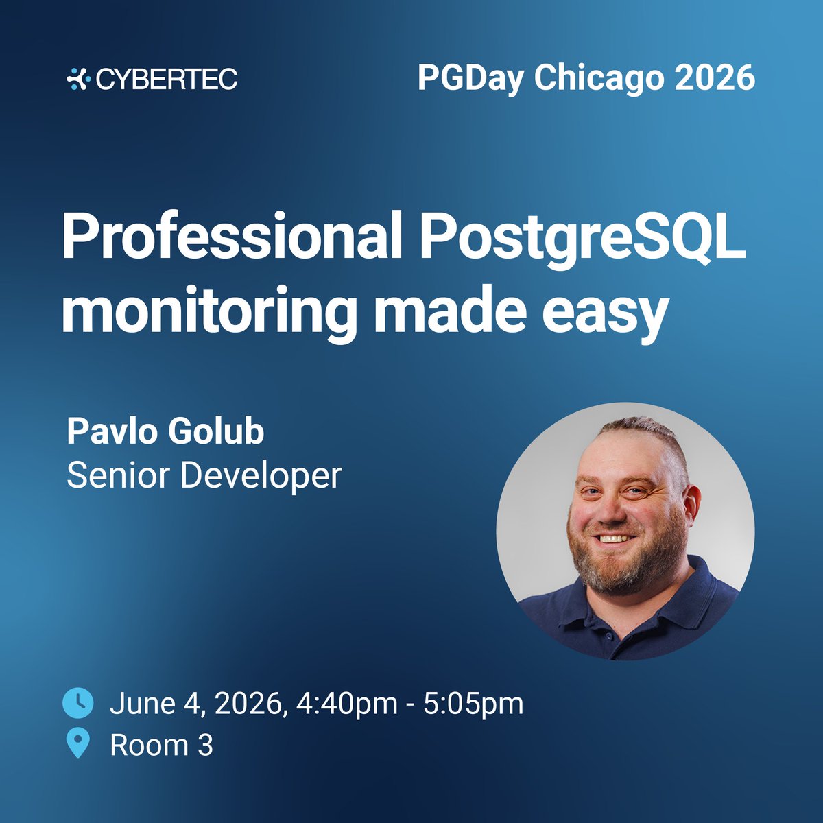 CYBERTEC PostgreSQL Services and Support tweet media