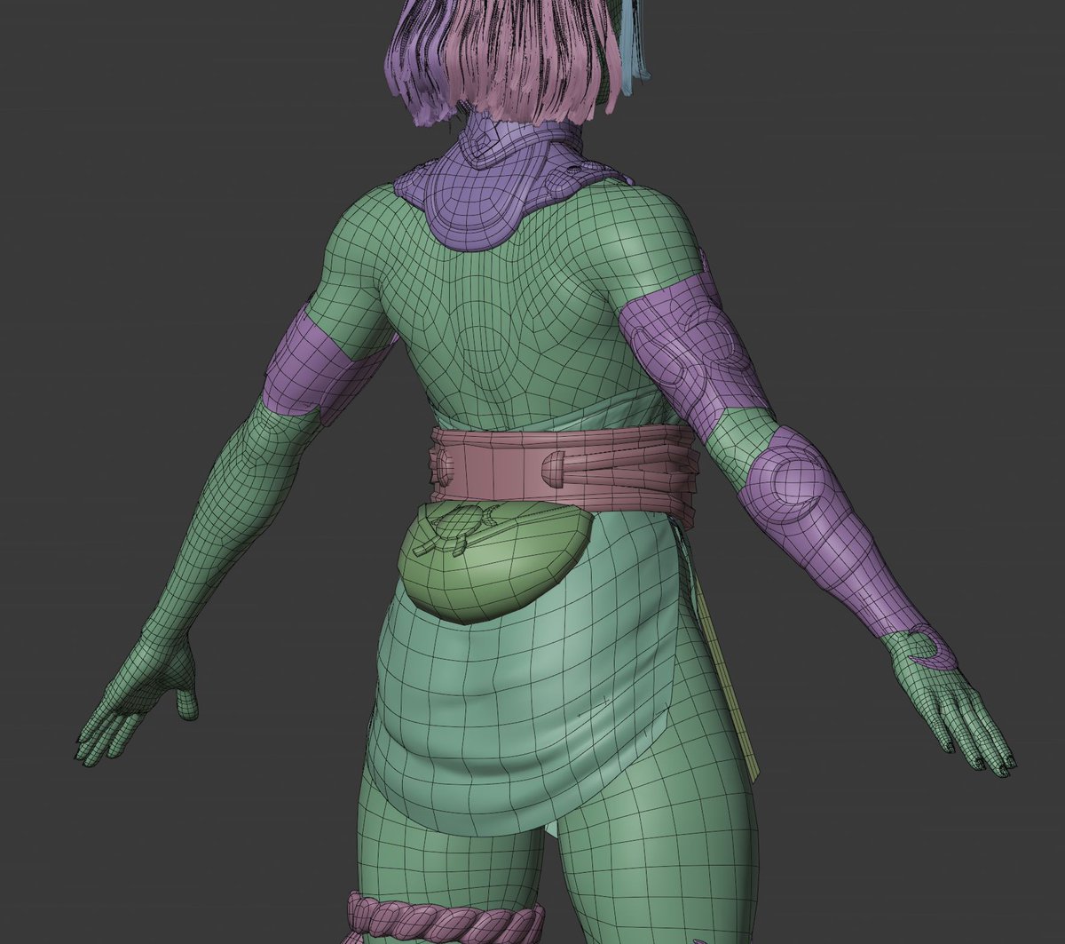 path_node's tweet photo. Finished the main armor #hades2 #b3d https://t.co/lVncCEw2cv