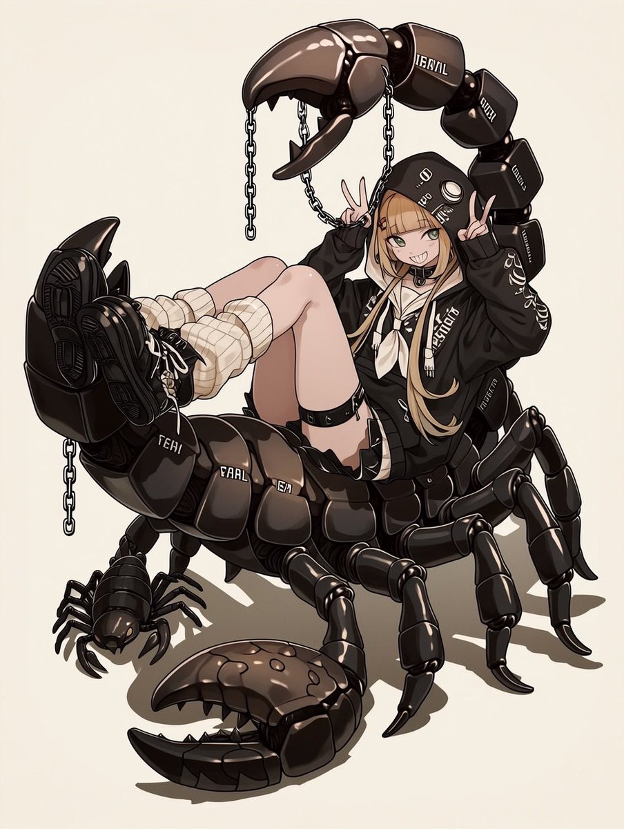 ganimedes_01's tweet photo. 蠍型チェアでくつろぐギャル蠍ちゃん✌️🦂✌️ https://t.co/agPbEKzTny