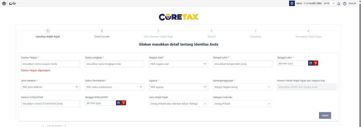 nueooj's tweet photo. @kring_pajak Saya mau tanya juga:
1. Apabila nanti pendaftaran lewat online. Apakah NPWP yang terdaftakrma di KPP  terpilih otomatis sesuai domisili atau bagaimana ya?
2. Kemudian untuk pilihannya jenis pajak bagaimana ya? Karena tidak bisa diklik.

Mohon infonya @kring_pajak https://t.co/nhtbTX2Qr3