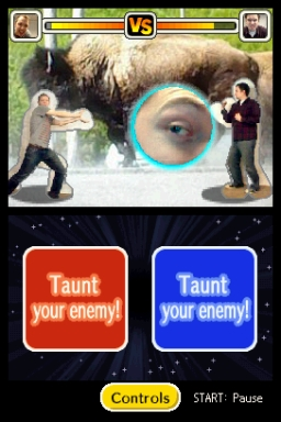 LordSinclair3DS's tweet photo. Enfin un bon petit jeu délirant de Nintendo ! Je pense que ce jeu Pactonico! va cartonner et va être super drôle. Ca me rappelle Photo Dojo qui était déjà très drôle  sur DSi. Un jeu de combat où tu prenais tes proches en photo https://t.co/0vYb6FLgpr