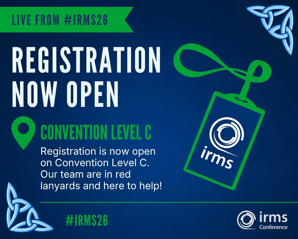 IRMS Conference tweet media