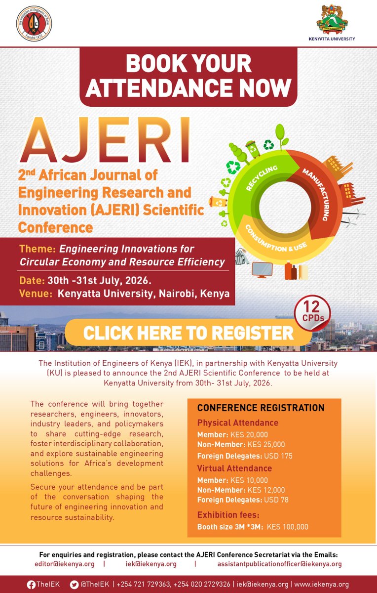 The Institution of Engineers of Kenya tweet media