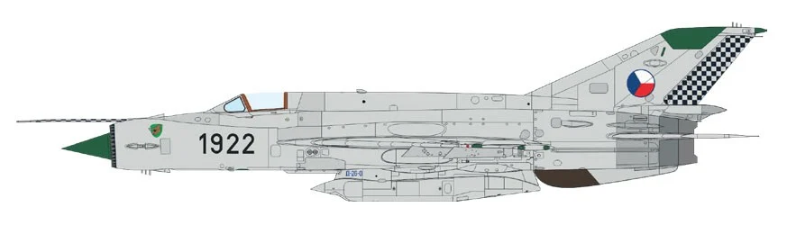 hobbysearch_mm's tweet photo. 【プラモデル予約】Eduard(エデュアルド)
1/72 MiG-21R `チェコスロバキア空軍` リミテッドエディション
予約開始です→ https://t.co/Kt2xUv6HqW
マーキングはチェコスロバキアx5、チェコ、スロバキアx各2を収録。
エッチングパーツ、マスクシール・写真集が付属します。
#Mig21 #Fishbed https://t.co/4w6CUvWPr8