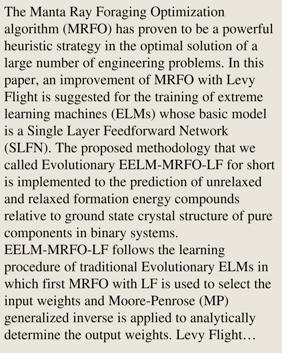 Neural and Evolutionary Computing Papers tweet media