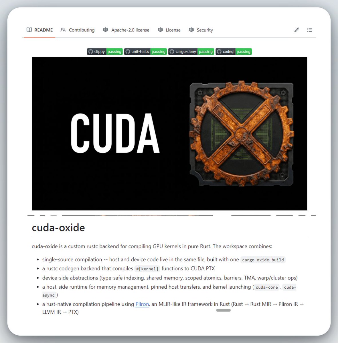 GPU programming in Rust has always meant one of two things: a DSL that ...