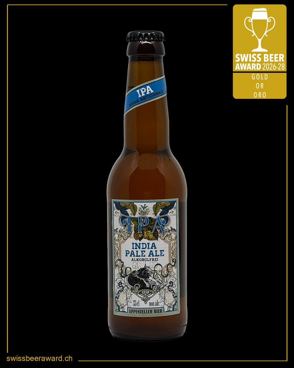 info_bier's tweet photo. #swissbeeraward 2026: prämierte Biere

Brauerei Locher - Appenzeller Bier India Pale Ale alkoholfrei

Kategorie: Alkoholfreies IPA

https://t.co/rDBdDvuw2x https://t.co/92IHSoH5G4