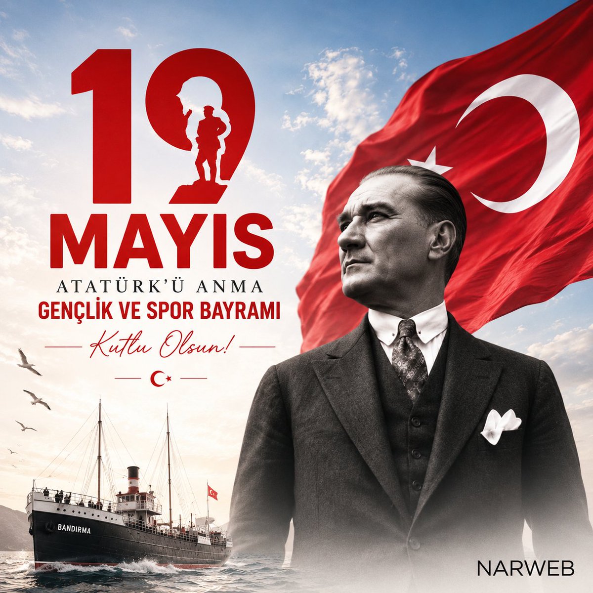 NARWEB's tweet photo. #19MayısAtatürküAnmaGençlikveSporBayramı https://t.co/6tcKGArah0