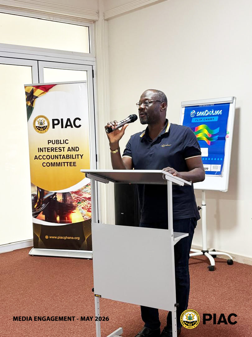 PIACGhana's tweet photo. Over the weekend, PIAC engaged its media partners on highlights of its 2025 Annual Report on the management and use of petroleum revenues.

The engagement provided an opportunity to discuss key findings, recommendations, and emerging issues in Ghana’s petroleum sector, while promoting transparency and accountability in the use of oil revenues.

At PIAC, engaging our media partners remains critical in deepening public awareness, encouraging informed national discourse, and strengthening citizen participation in the oversight of petroleum revenue management.

#PIAC
#PetroleumRevenue #Accountability #Transparency