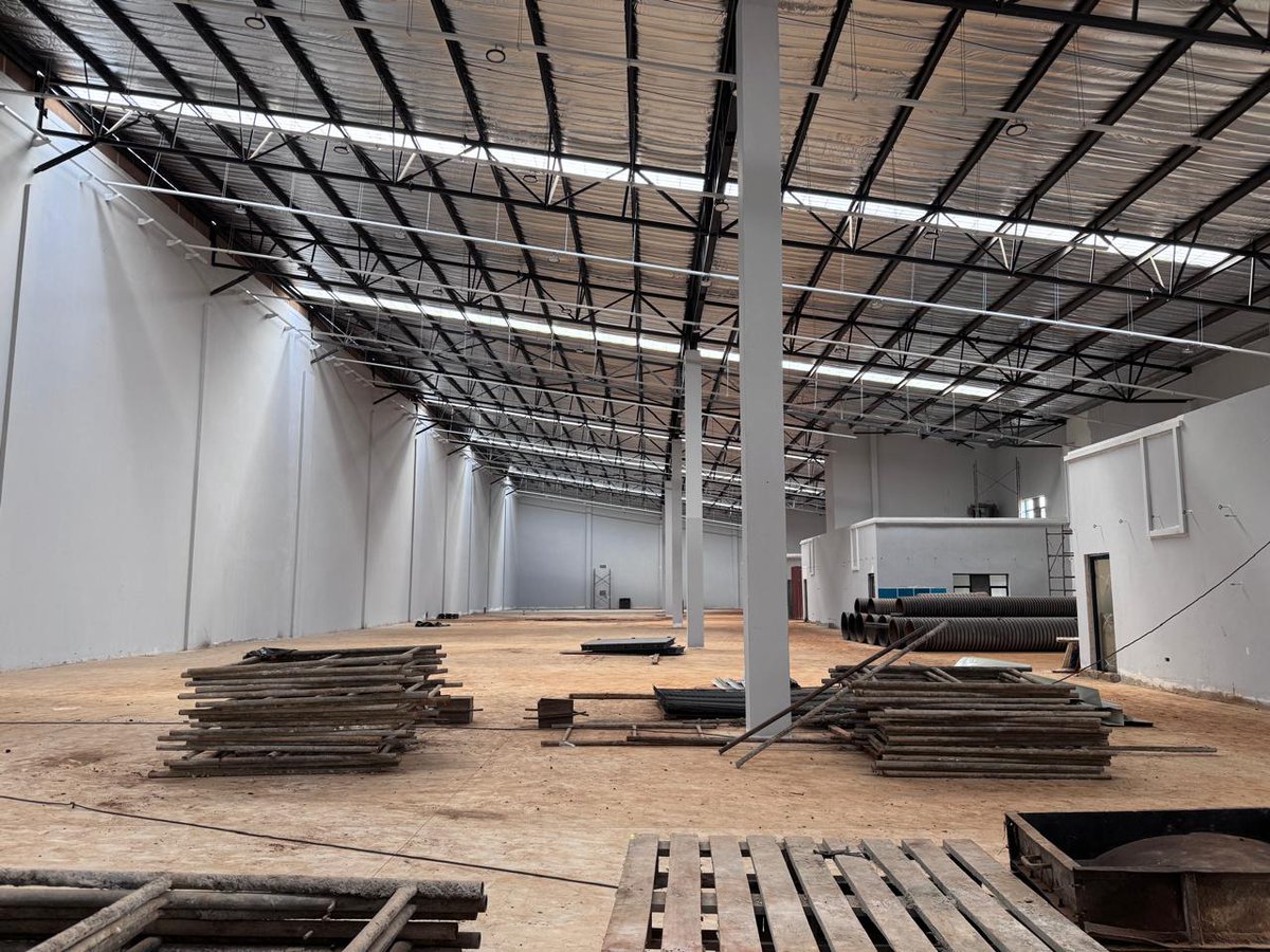 Dancoppt's tweet photo. Warehouse Units for Rent | Tilisi | From 463 SQM | $6.15 per SQM + VAT
Grade-A warehouse spaces built for businesses that need scale, security, and efficiency. Ideal for logistics, distribution, storage and light industrial use.
Call us on +254748669502 to secure your unit today. https://t.co/uOxeyst99T