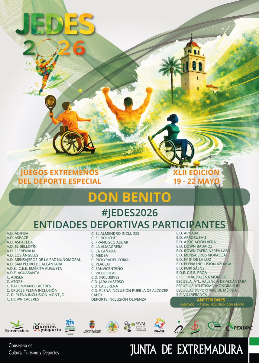 Jóvenes y Deportes Extremadura tweet media