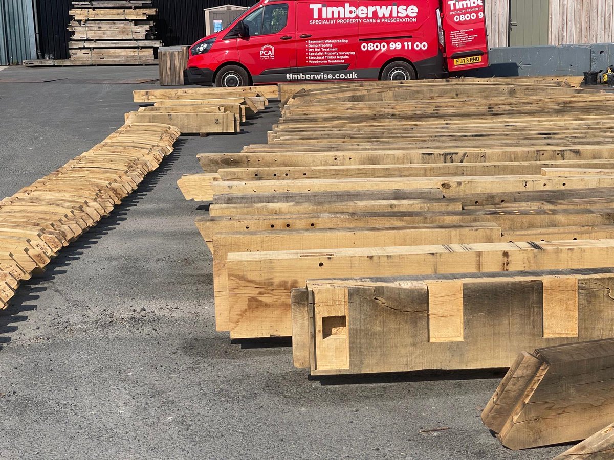Timberwise's tweet photo. Case Study: Specialist Timber Treatment in Leominster

Find out how we conducted timber treatment on a shipment of freshly cut timbers in our latest case study: https://t.co/dHzh450wGS

#TimberTreatment #Timberwise #CaseStudy #Woodworm #FungalDecay https://t.co/FD4P9Ls0nf