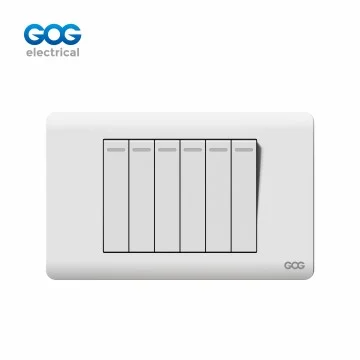 GOGELECTRICAL1's tweet photo. ⚡ A10-016/017 6 Gang Switch
6 independent controls in one compact panel. IEC compliant with 10A/16A options and 12-year warranty.

📩 info@china-gog.com
🌐 https://t.co/Ld3O8LiOCt

#6gangswitch #wallswitch #switchsocket #electricalsolutions #electricalengineering https://t.co/CnWvd2EQr4