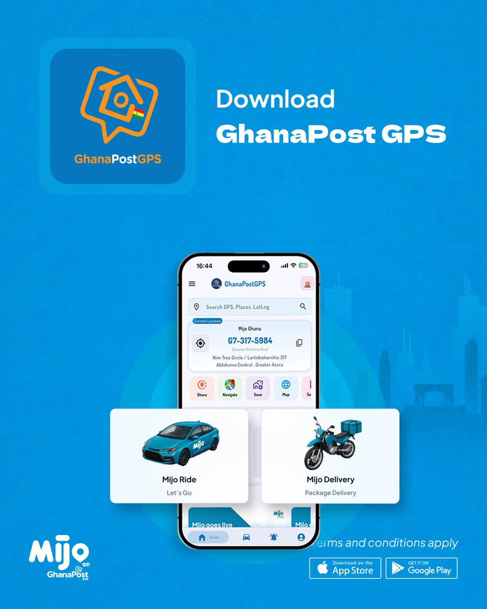 Mijo on GhanaPostGPS tweet media