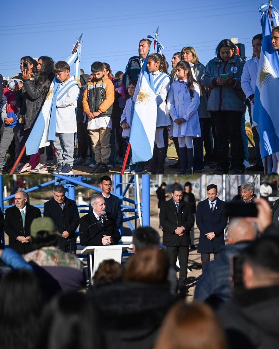 EliasSuarezSDE's tweet photo. Hoy en Vaca Human, departamento Salavina, inauguramos una nueva planta potabilizadora de agua totalmente automatizada que permitirá llevar agua segura a más de 200 familias de la zona. 

También entregamos 7 viviendas sociales, habilitamos 25 km de enripiado y obras de ampliación eléctrica que mejoran la conectividad y la calidad de vida de nuestros vecinos. 

Seguimos fortaleciendo la infraestructura hídrica en toda la provincia, con nuevas plantas potabilizadoras que ya se encuentran en construcción en los departamentos Copo, Belgrano, Loreto y Banda.

Trabajamos con una visión federal y con el compromiso permanente de que cada comunidad santiagueña siga creciendo con más oportunidades y más futuro.