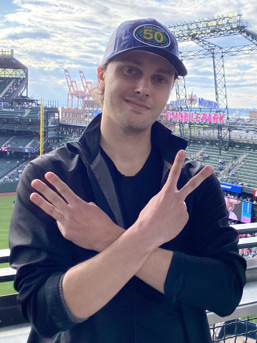 TaylorHaulfield's tweet photo. Fun times at #SurvivorNight at T-Mobile Stadium. Go Mariners!
#Survivor50 #TeamAubry #SurvivorFinale https://t.co/sYn0PG3xE2