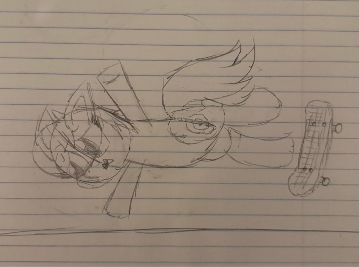 Sketchy the Sketch Mare tweet media