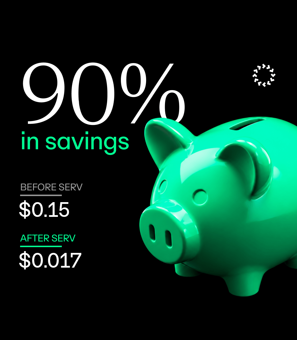openservai's tweet photo. GastroSight - agentic OS for the food industry - is moving agents to SERV across inventory, controlling, and operations.

90% in savings. Failure rate: 10% -> 0%.
The math is impossible to ignore.

Once builders see SERV in production, they move over.

https://t.co/xByTe16rRA https://t.co/dakYoEmiOs