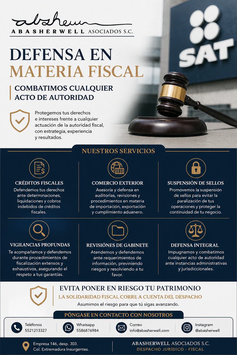 Abasherwell Asociados SC tweet media
