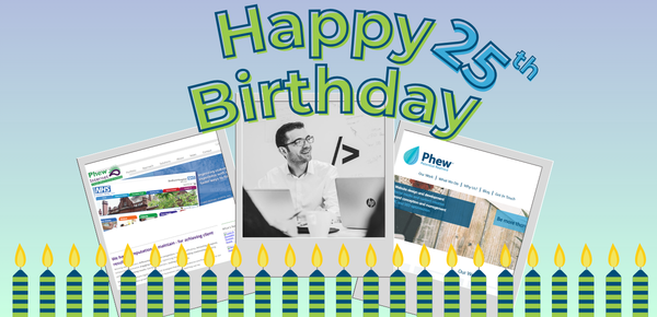 PhewUK's tweet photo. 🎉 #Phew has turned 25! 🎉

A quarter of a century  -providing sector-focused digital solutions to our wonderful customers and partners, and we're incredibly proud.

👉 Would you share a few words about working with us for our #birthday? 

https://t.co/e1fW9VA1zm https://t.co/n8Qx7V04jY