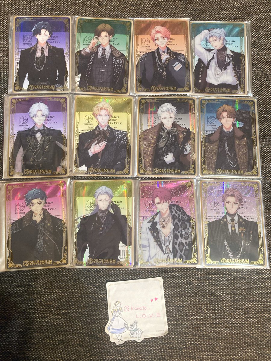 kanato_L_O_V_E's tweet photo. 【交換】アイドリッシュセブン アイナナ EXPO 缶バッジ 缶バ クリアカード 特典 チケット風 

譲：画像参照
一織 大和 三月 環 壮五 ナギ 楽 龍之介 百 千 トウマ 虎於

求：缶バ クリアカード→天 陸 各6
    特典→天2 陸3

郵送希望📮
お気軽にお声掛けください🙇🏻‍♀️ https://t.co/eiqSM55fIZ