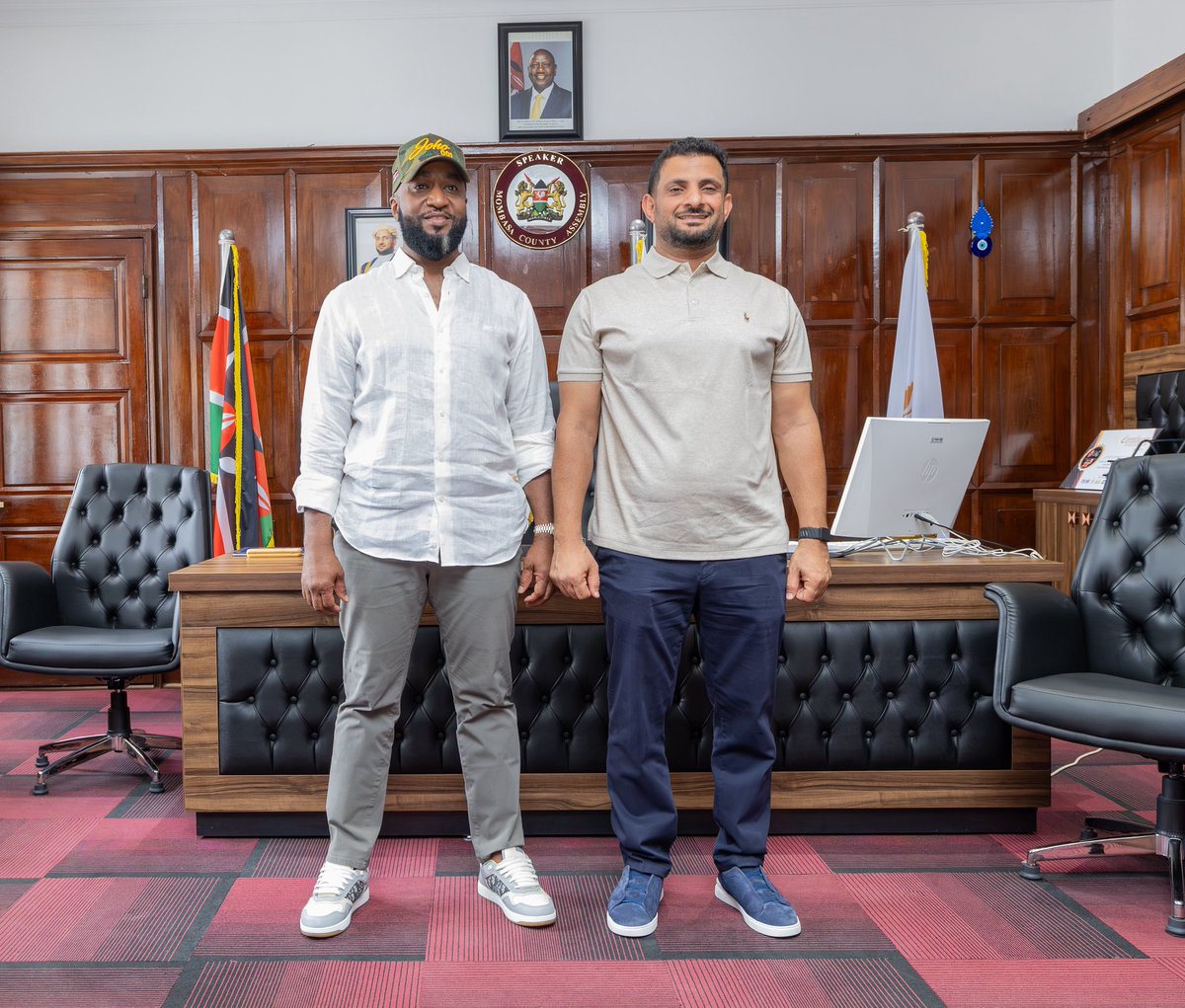 Hassan Ali Joho, EGH. tweet media