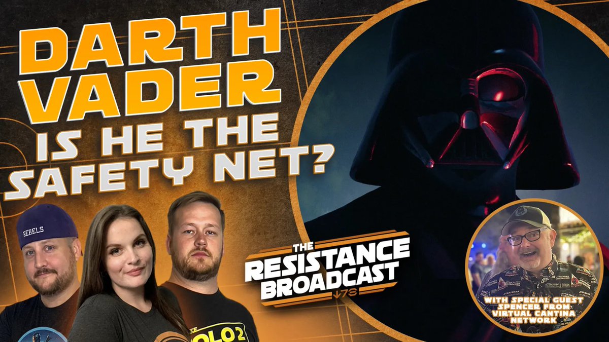 TRBpodcasts's tweet photo. NEW EPISODE!🎙️ We are joined by our good friend Spencer from @CantinaVirtual to talk Ahsoka S2 details, whether Vader is still the "Golden Goose", and learn more about the upcoming BOONTA EVE party at @rebelscumcon in Texas this August! 

On all podcast apps and YouTube! Links👇 https://t.co/YUdJYidq7M