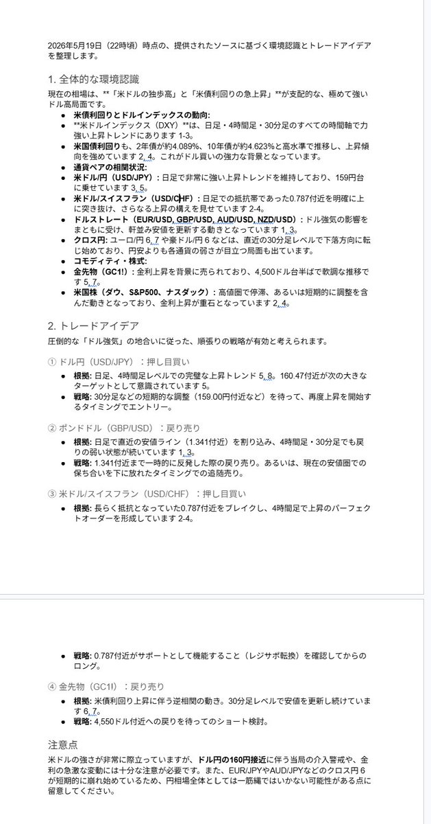 黒うさぎ@兼業トレーダー tweet media